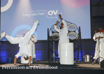 Percussie act LED olievaten DrumBoost