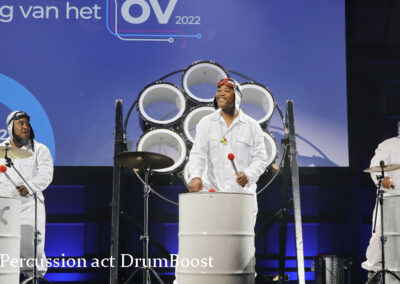 Percussie act LED olievaten DrumBoost