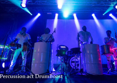 Percussie act LED olievaten DrumBoost