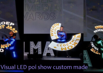 Visual LED poi logo poi show