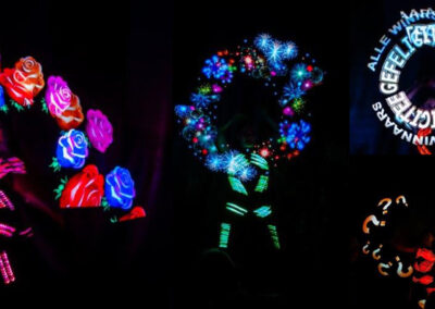 Visual LED poi logo poi show