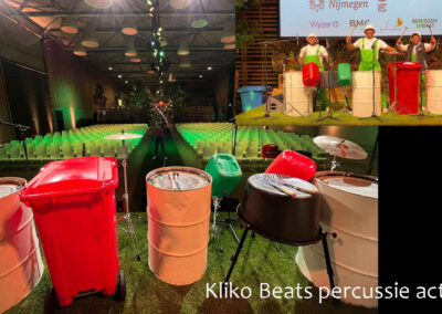 Duurzaamheid openingsact Kliko Beats