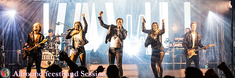 Feestband Session partyband show band