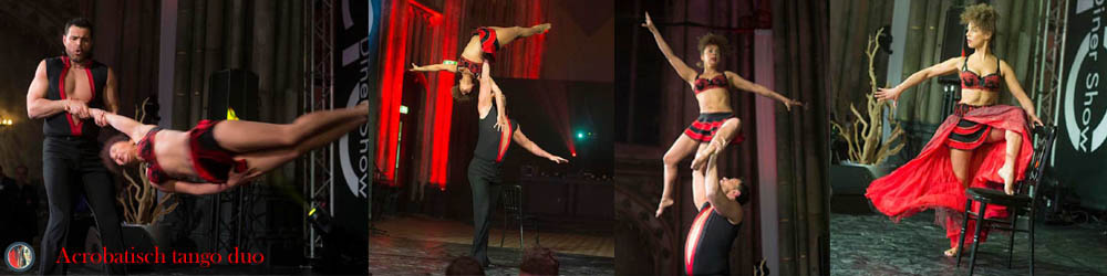 Acrobatisch tango duo