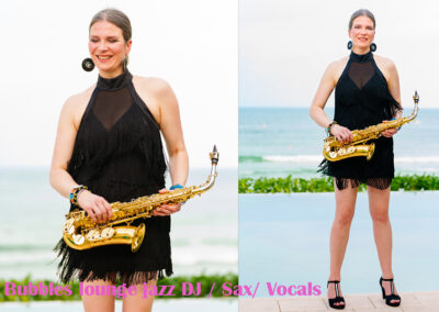 Bubbles lounge jazz DJ sax vocals