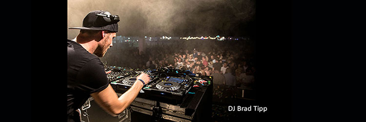 Allround DJ Brad Tipp