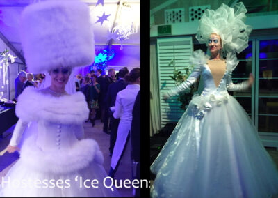 Ice Queens IJskoninginnen hostesses winter wonderland