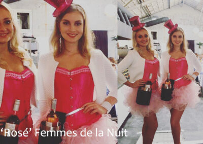 Prosecco dames, rosé dames hostesses femmes de la nuit