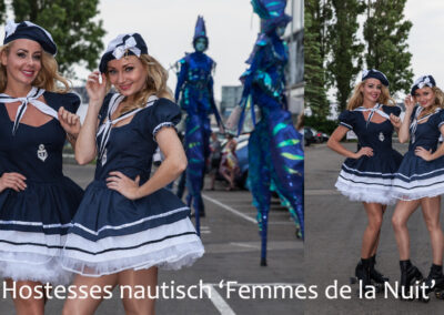 Femmes de la Nuit - hostesses in thema water zee nautisch