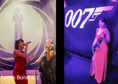 James Bond themafeest acts