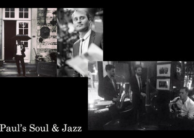 Paul's Soul and Jazz - akoestische soul met blues & jazz invloeden