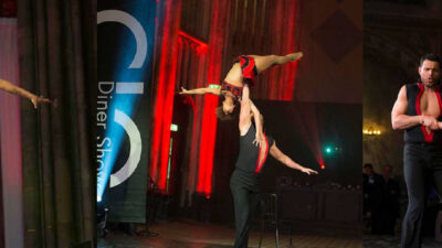 Acrobatisch tango duo