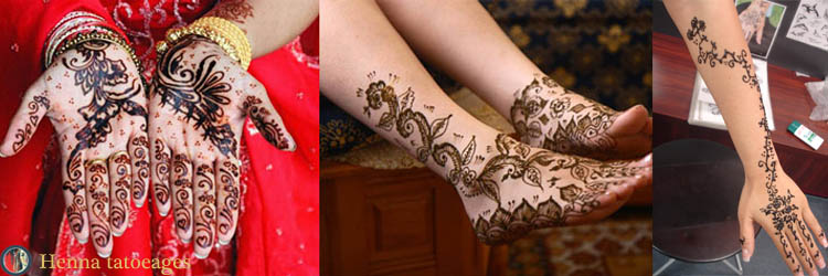 Henna tatoeages