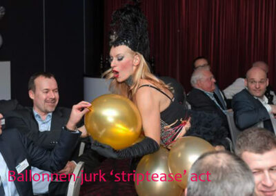 jaren 20 ballonnenjurk animatie act