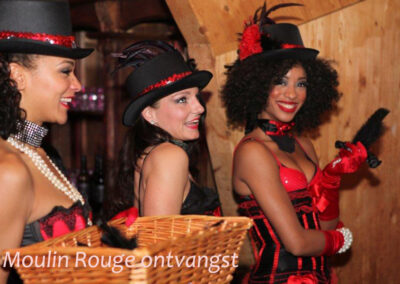 Moulin Rouge hostesses entertainment CanCan dans