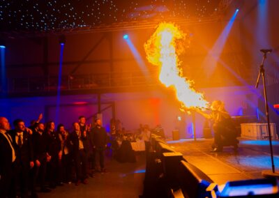 Vuur show vuur spuwen vuur poi fire candles