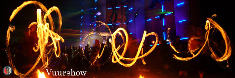 Vuurshow - vuur poi