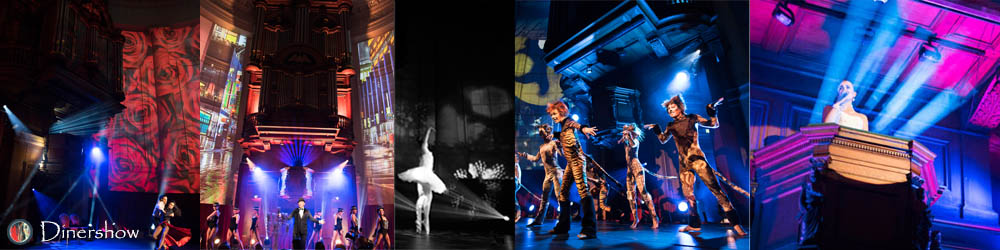 Dinner show op maat met opera, dansacts, showballet, musical act