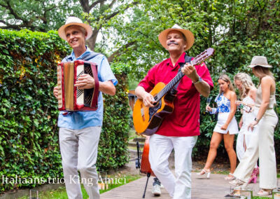 mobiele Italiaanse muziek duo trio