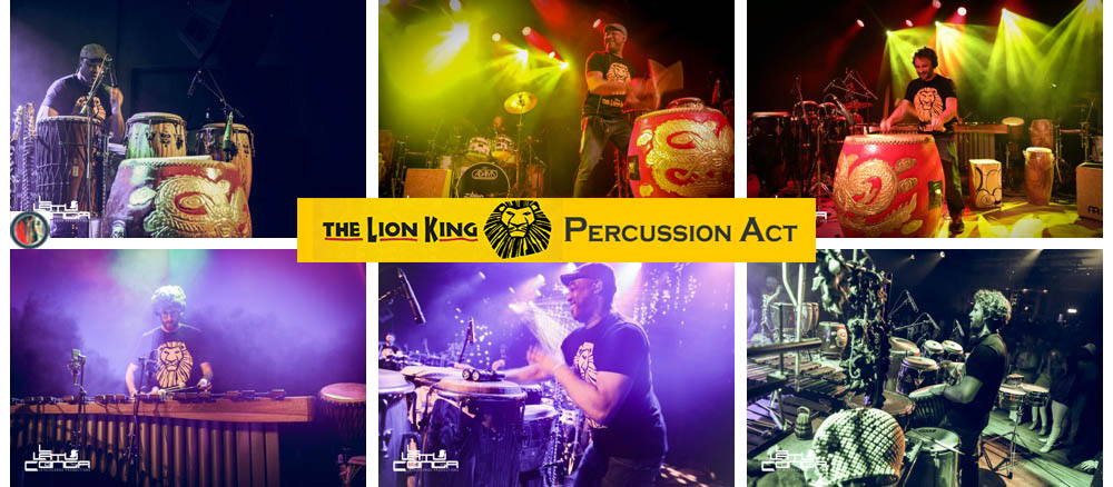Drumact Afrika thema Lion King