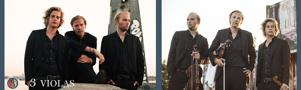 3Violas eigentijds klassiek strijk trio