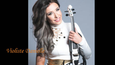 Violiste Danielle elektrische viool act