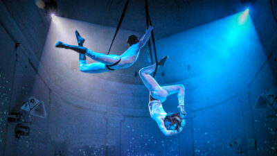 Aerial act Luchtacrobatiek duet