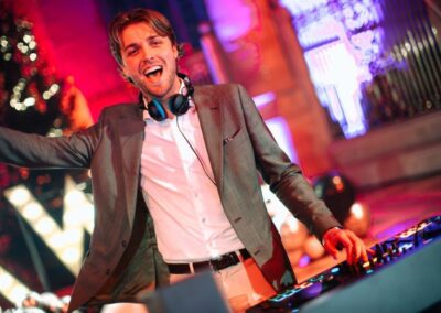 DJ sax duo The Brotherhood dance party music