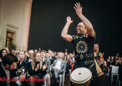 Afrikaans entertainment percussie act African DrumBoost