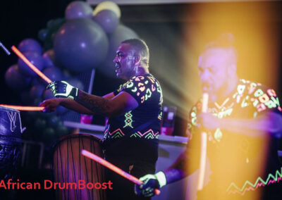 Afrikaans entertainment percussie act African DrumBoost