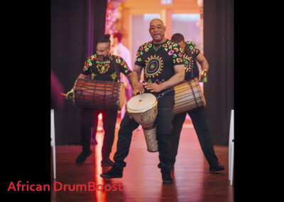 Afrikaans entertainment percussie act African DrumBoost