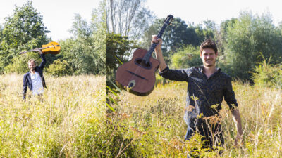 Gipsy jazz duo Piere & Sipps Franse swing jazz hotclub de France duo