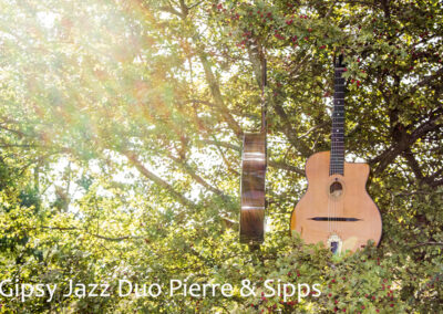 Gipsy jazz duo Piere & Sipps Franse swing jazz hotclub de France duo