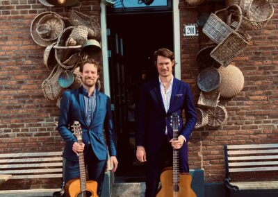 Italiaanse muziek van duo of trio Maccaferries