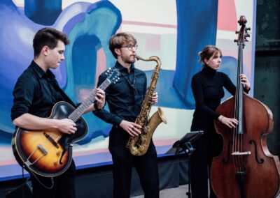 Saxophone jazz duo trio Joep Grotendorst