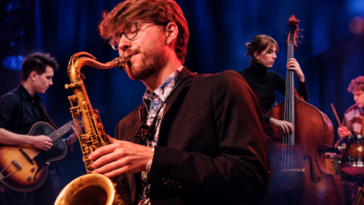 Saxophone jazz duo trio Joep Grotendorst