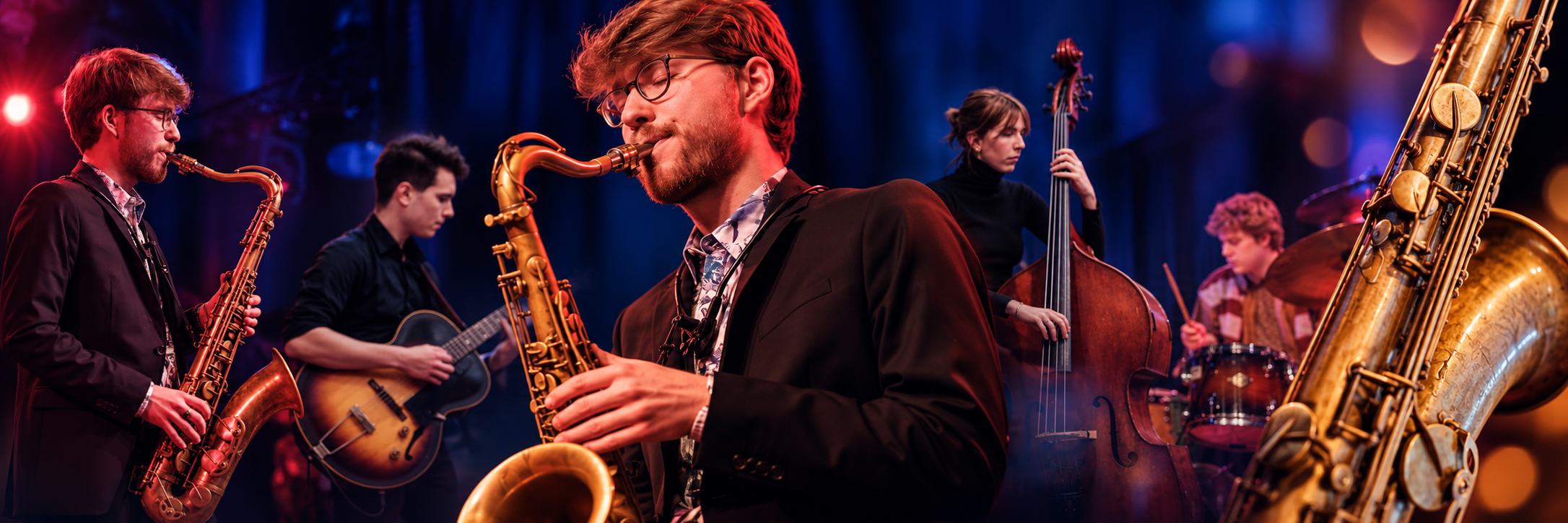 Saxophone jazz duo, trio, band Joep